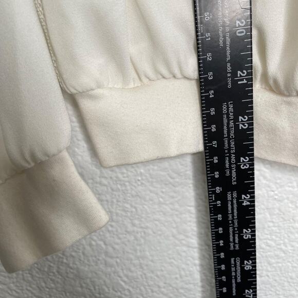 View by Walter Baker Womens Jacket Size XS White Long Sleeve Full Front Zip - Picture 4 of 16